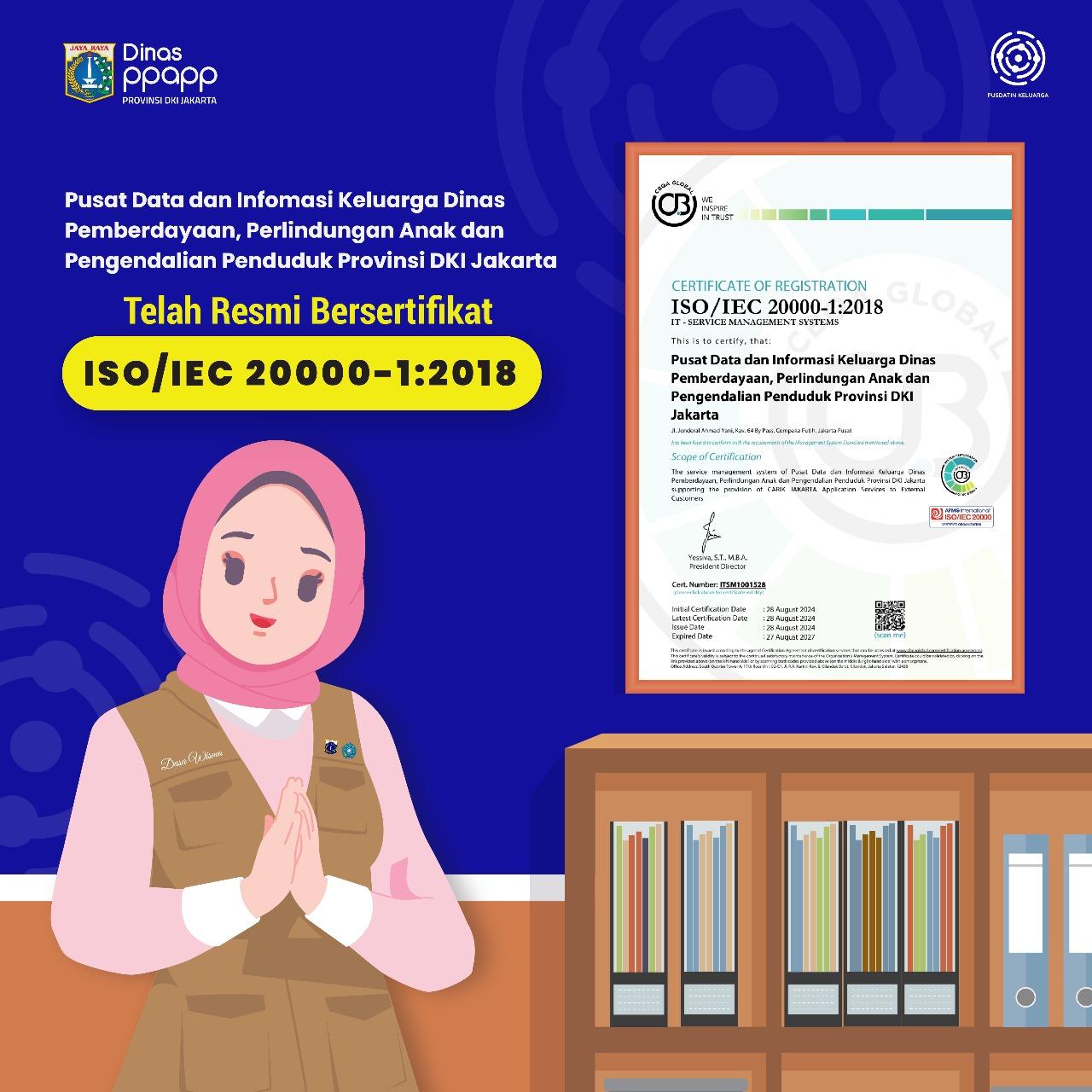 Sertifikat ISO/IEC 20000-1:2018